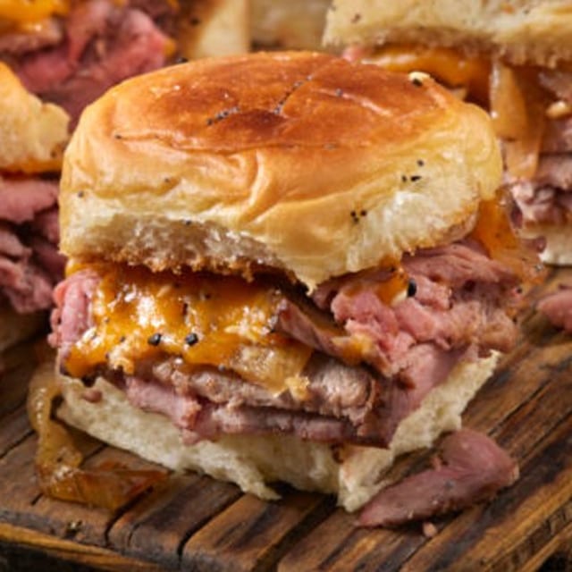 Steak Sliders.
